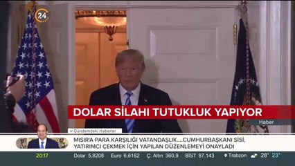 Trump'ın dolar silahı tutukluk yapıyor