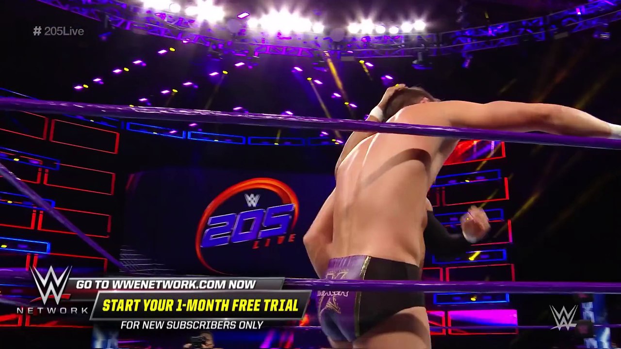 Hideo Itami vs. Trent Newman- WWE 205 Live, Aug. 14, 2018