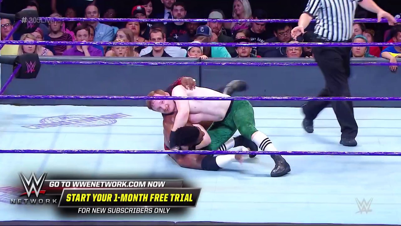 Cedric Alexander vs. Gentleman Jack Gallagher- WWE 205 Live, Aug. 14, 2018