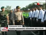 Polres Karawang Terjunkan 800 Personel Amankan Jalur Mudik