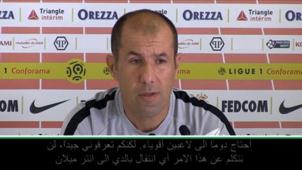 كرة قدم: الدوري الفرنسي: لا نملك مشكلة إزاء انتقال بالدي الى انتر- جارديم