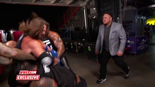 AJ Styles has to be restrained from attacking Samoa Joe- SmackDown Exclusive, Aug. 14, 2018