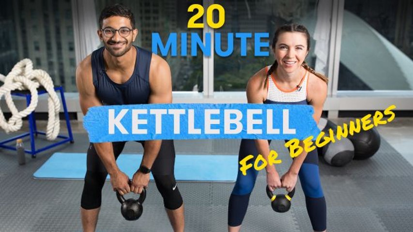 20-Minute Kettlebell Workout for Beginners - video Dailymotion