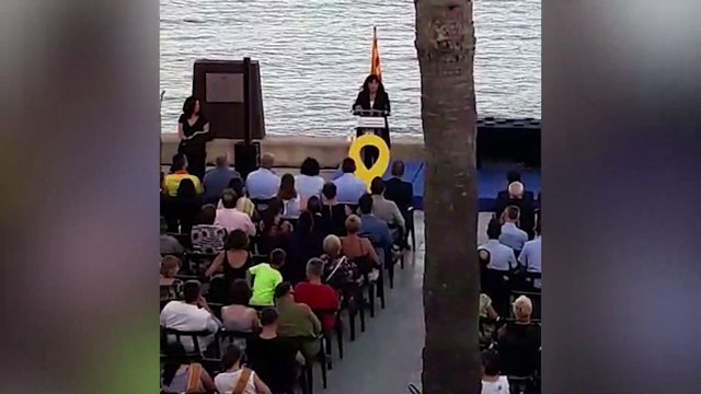 Homenajes a las víctimas en Casas de Alcanar