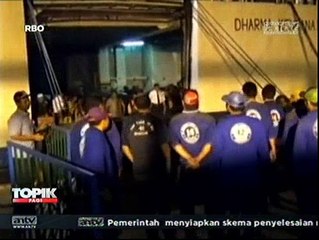 Pelabuhan Tanjung Mas Dipadati Pemudik