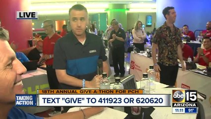 KTAR's annual Give-A-Thon for Phoenix Children's Hospital