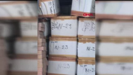 İstanbul Avcılar'da 1 Tır Dolusu Sahte Parfüm Ele Geçirildi