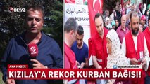 Kızılay'a rekor bağış (Beyaz Tv Özel Haber)