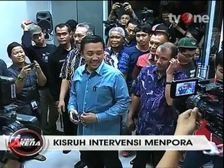 Yusril Anjurkan Pelaku Sepak Bola Gugat Menpora