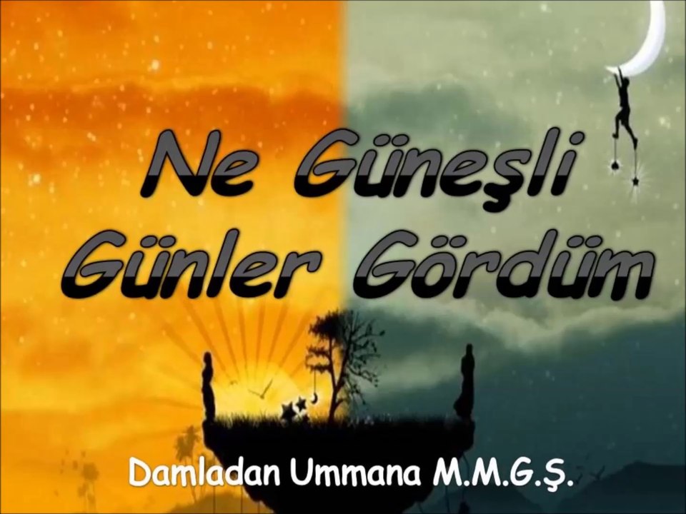 Ne Güneşli Günler Gördüm Mustafa Murat Güngör Şiir Dinletisi