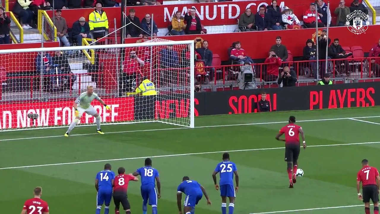 Paul Labile Pogba doing Paul Labile Pogba things ✨Here's every single touch he made v Leicester...