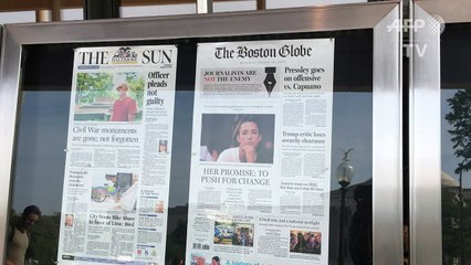 صحف أميركية ترد على ترامب مدافعة عن حرية الإعلام