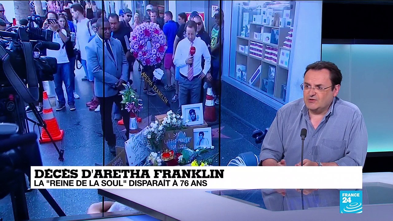 Joe Farmer : "Aretha Franklin est une icône du niveau de James Brown ou Michael Jackson