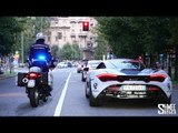 Racing through Milan with a Police Escort! | GUMBALL 3000
