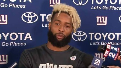 OBJ reveals advice he gave Saquon after injury