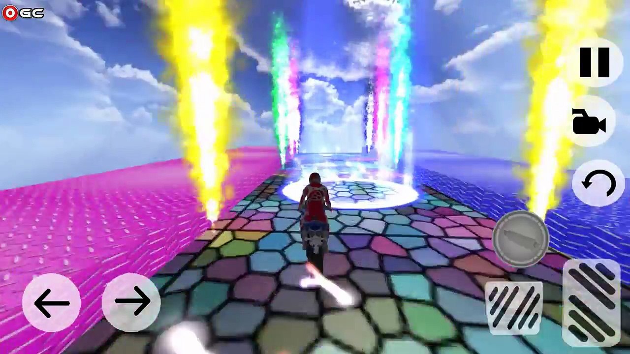 Racing In Moto Bike Stunt Impossible Road Game / Bike Racing Stunt / Android Gameplay FHD #4