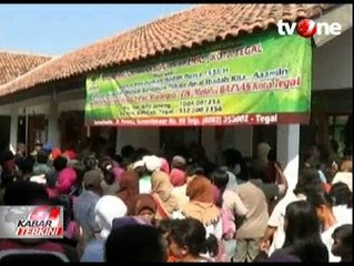 Pasar Murah di Tegal, Warga Berebut Sembako