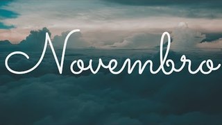 Novembro: Um momento para agradecer