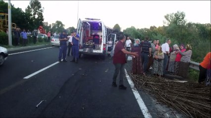 Samsun'da tır ile traktör çarpıştı: 2 ölü, 2 yaralı