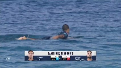 Adrénaline - Surf : Tahiti Pro Teahupo'o, Men's Championship Tour - Round 3 Heat 2 - Full Heat Replay