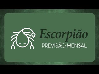 Horóscopo mensal de Escorpião - Junho 2016