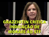Vanessa Grazziotin afirma que indicação de Moraes para o STF foi política