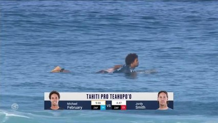 Adrénaline - Surf : Tahiti Pro Teahupo'o, Men's Championship Tour - Round 3 heat 1