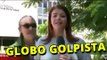 Botando Pilha grita “Globo golpista” ao vivo na Globonews