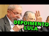 Assista ao depoimento de Lula à Justiça de Brasília