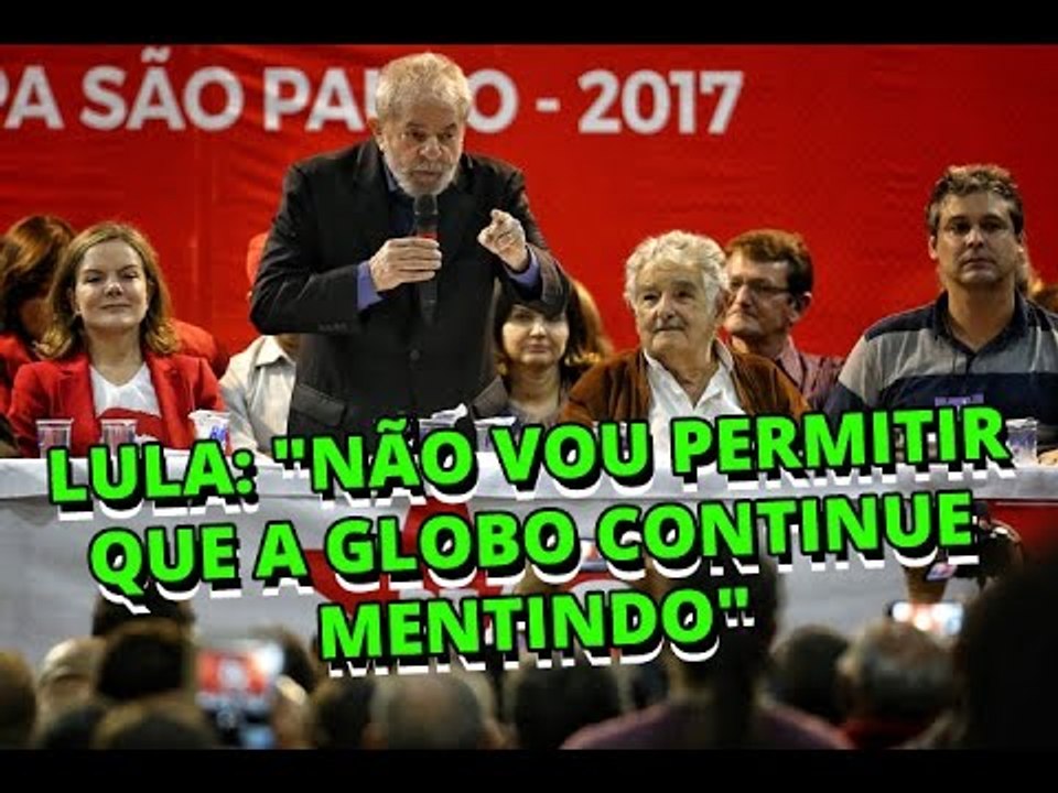 Lula discursa na abertura do VI Congresso Nacional do PT em São Paulo