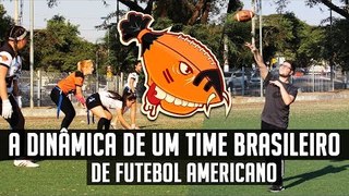 Visitando um Time de Futebol Americano do Brasil - Caniballs FC