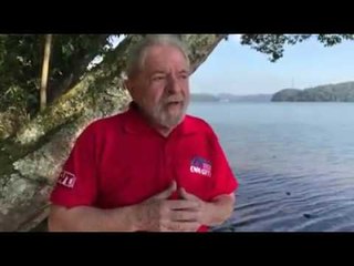 Lula: "Menos ódio, mais amor. É essa a sociedade que quero ajudar a construir".