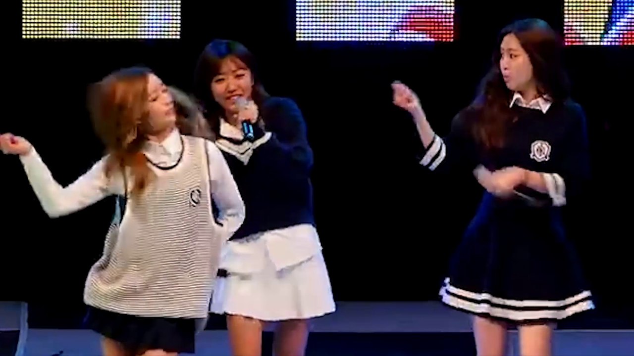 • namjoo struggling to perform u you •