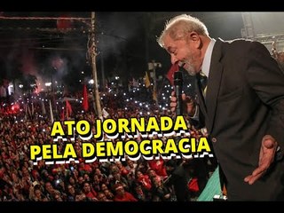 Lula em Curitiba: 'Nunca tive tanta vontade de voltar a ser presidente como agora'