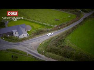 DJI Drone Footage - British Rally Championship - Rally Isle of Man 2016