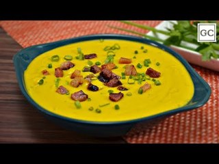 Creme de abóbora com bacon | Receitas Guia da Cozinha
