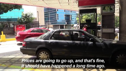 Venezuelans prepare for Maduro's curbs to cheap gas