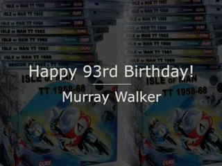 Happy 93rd Birthday Murray Walker!
