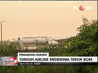 Diancam Bom, Pesawat Turkish Airlines Mendarat Darurat di India
