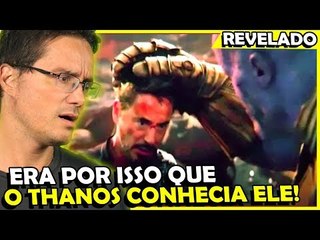 Finalmente REVELARAM! Como Thanos CONHECIA o Homem de Ferro