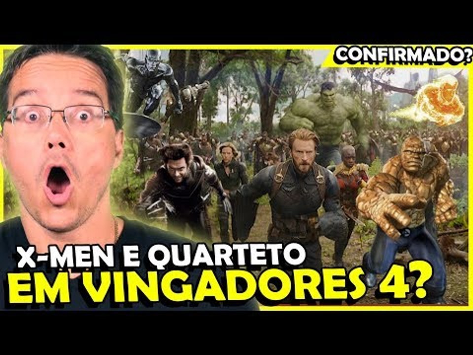 BOMBA! X-MEN E QUARTETO FANTASTICO EM VINGADORES 4?