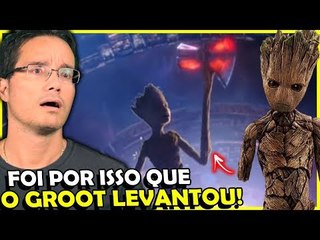 Porque o Groot conseguiu LEVANTAR o Machado mas NÃO o MJOLNIR? EXPLICARAM!