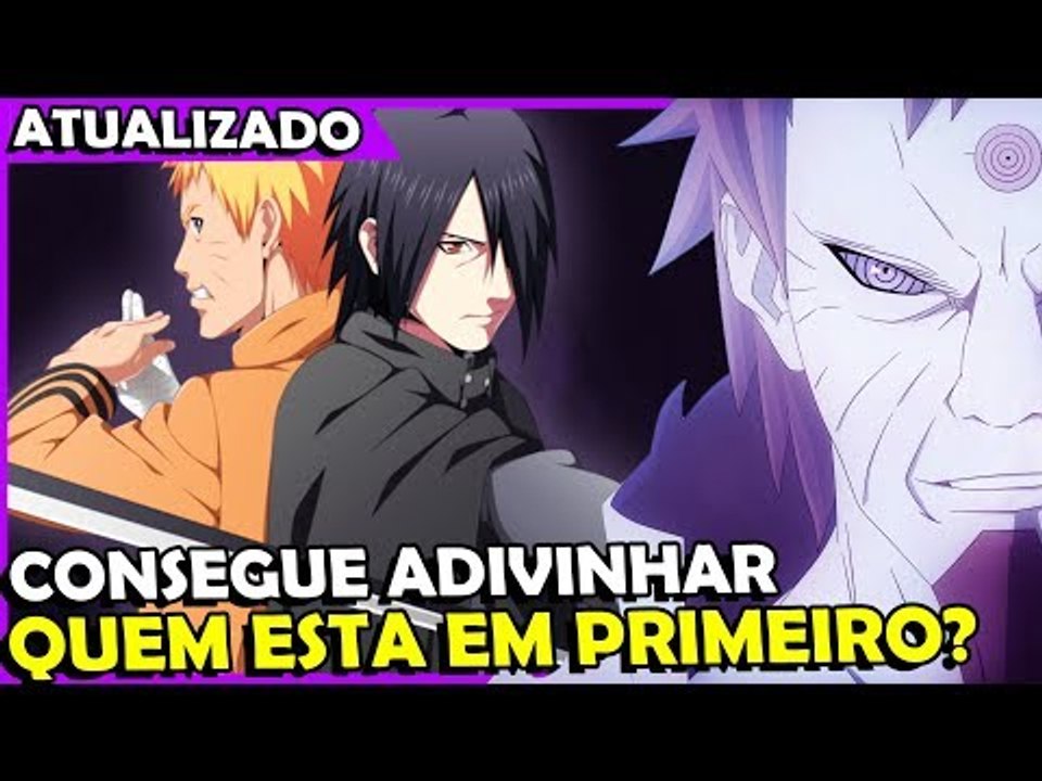 Top 10 mais PODEROSOS do universo Naruto - Concorda? ATUALIZADA!