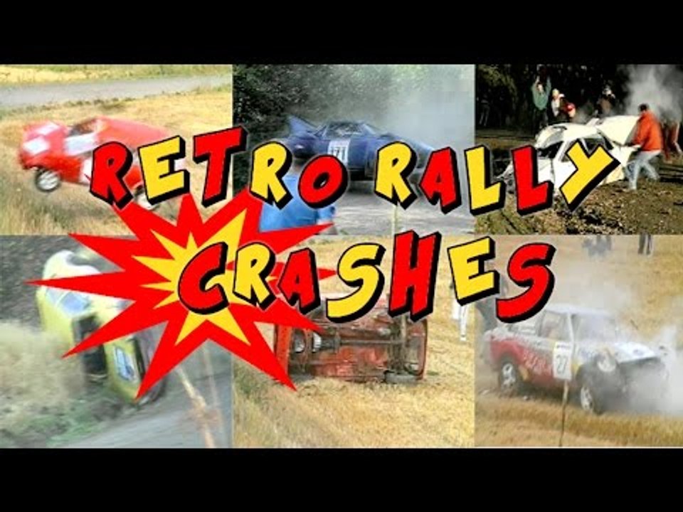 Retro RALLY Crashes! Smashes + ROLLS! Part 7