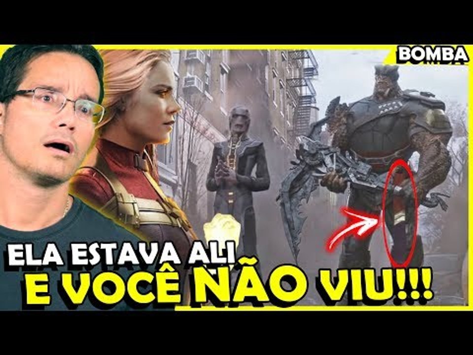 Capitã Marvel ENFRENTOU a Ordem Negra! EASTER EGG Vingadores Guerra Infinita