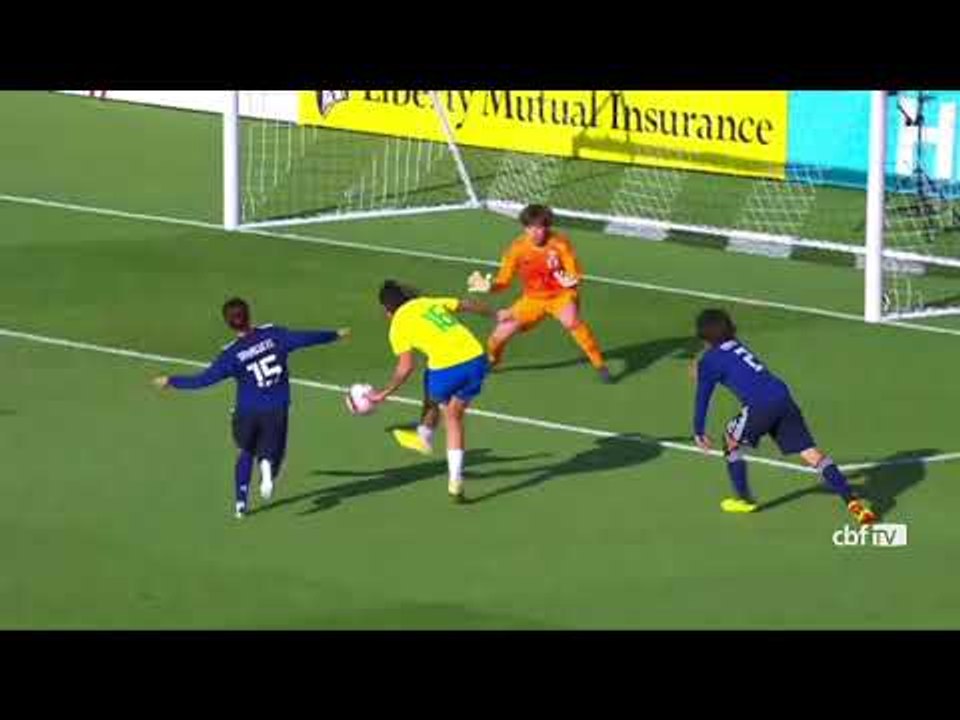 Torneio das Nações 2018: confira os gols de Brasil 2x1Japão