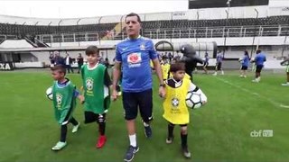 Festival de Futebol do CBF Social faz sucesso na Vila Belmiro