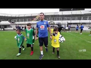 Festival de Futebol do CBF Social faz sucesso na Vila Belmiro