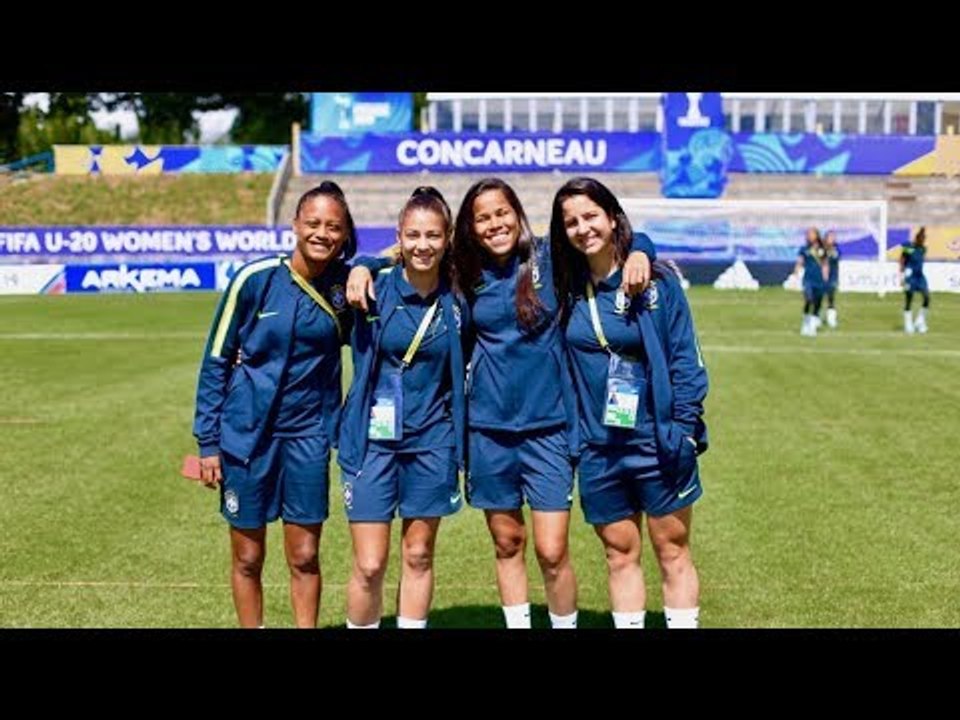 Seleção Feminina Sub-20: Meninas conhecem o palco do duelo decisivo entre Brasil x Coreia do Norte