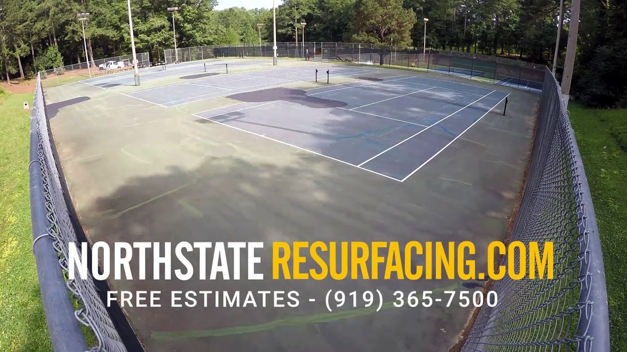 Biltmore Hills Park - Tennis Court Resurfacing - Raleigh.